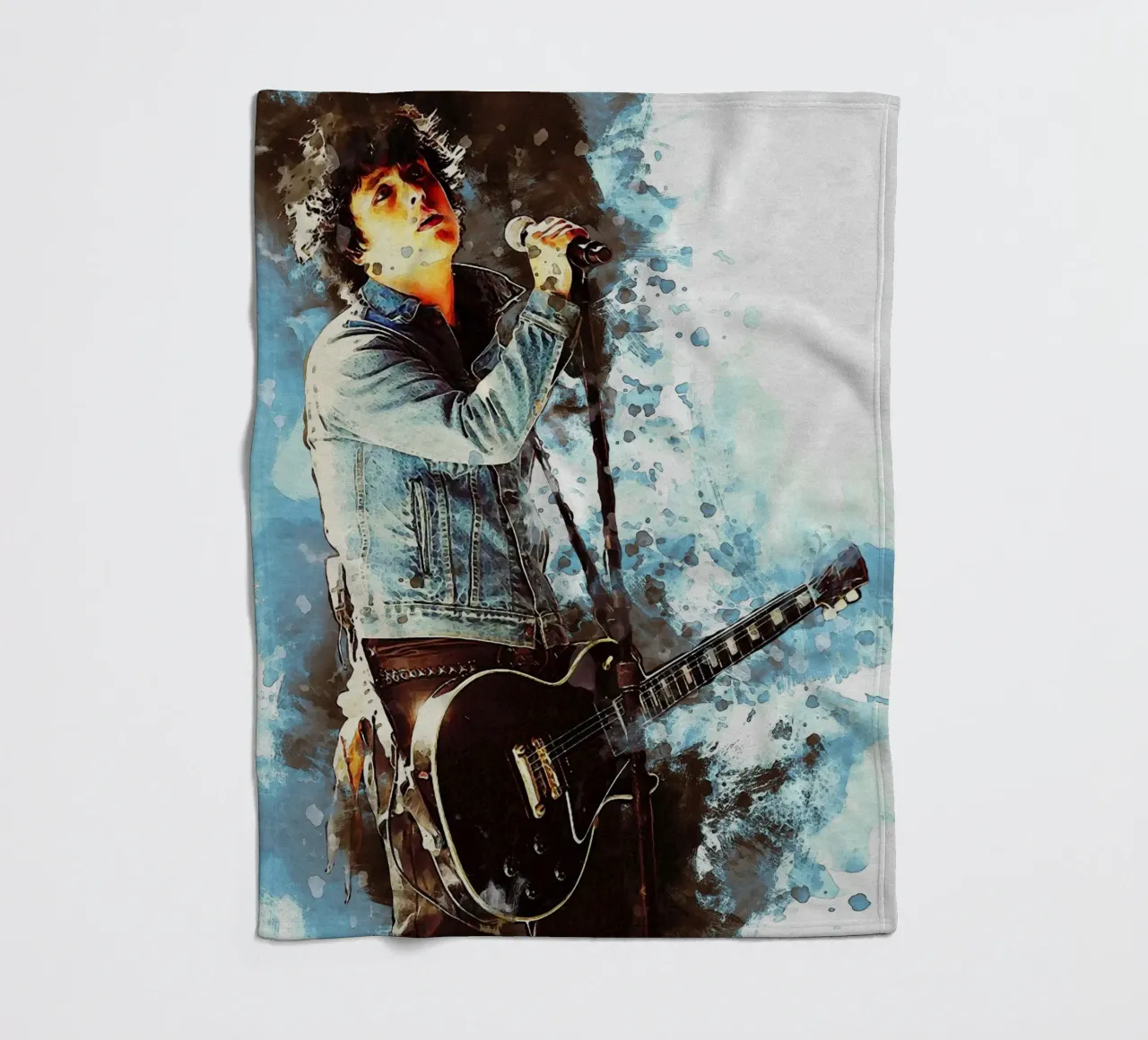 Sbaffo Billie Joe Armstrong coperta in pile da Gunawan Rb