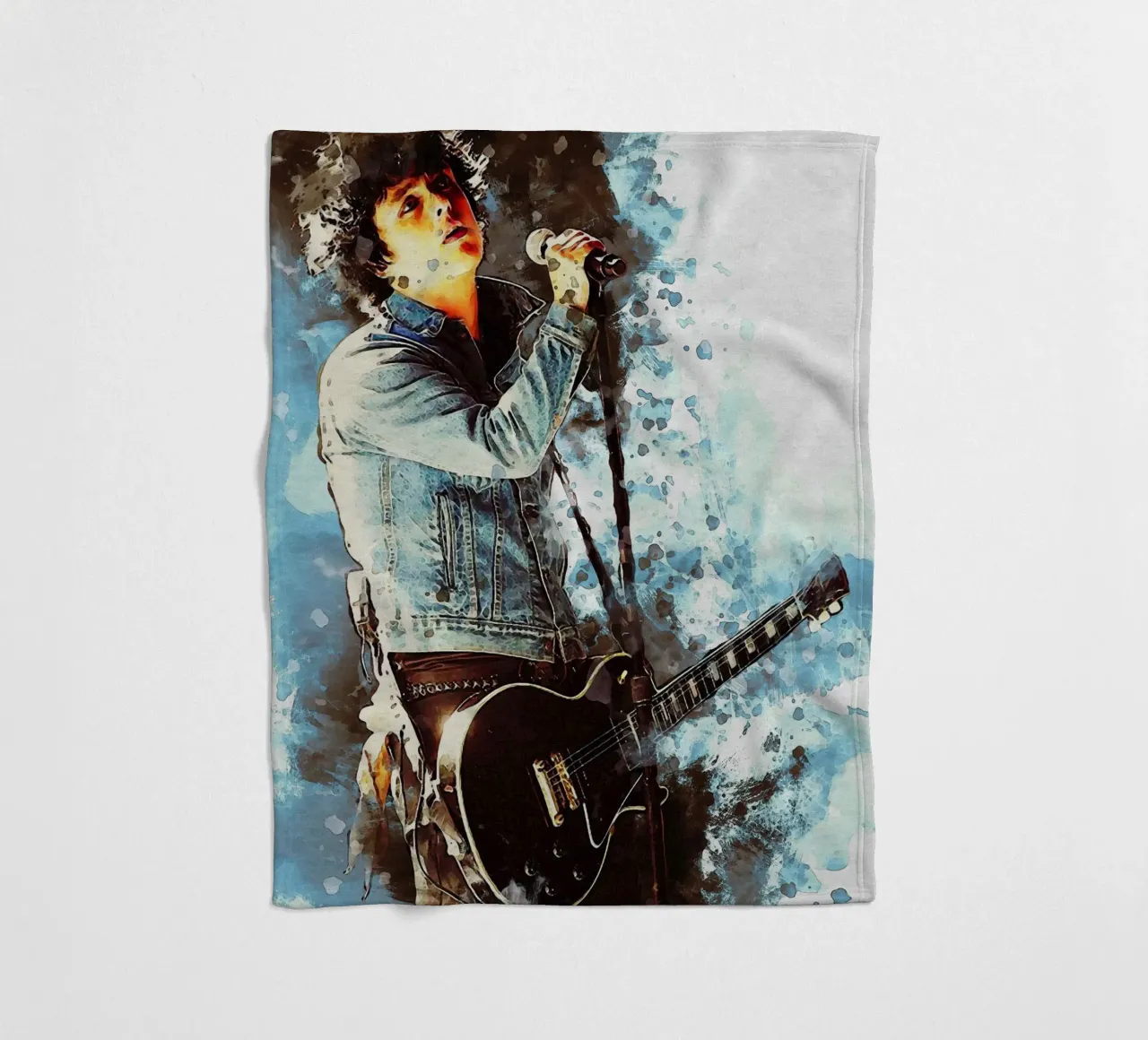 Sbaffo Billie Joe Armstrong coperta in pile da Gunawan Rb