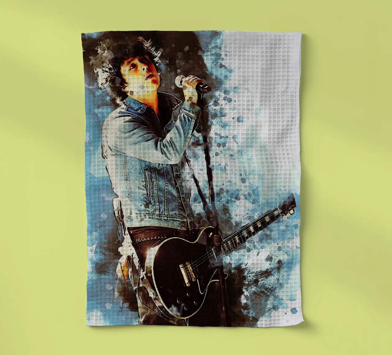 Smudge Billie Joe Armstrong torchon de Gunawan Rb