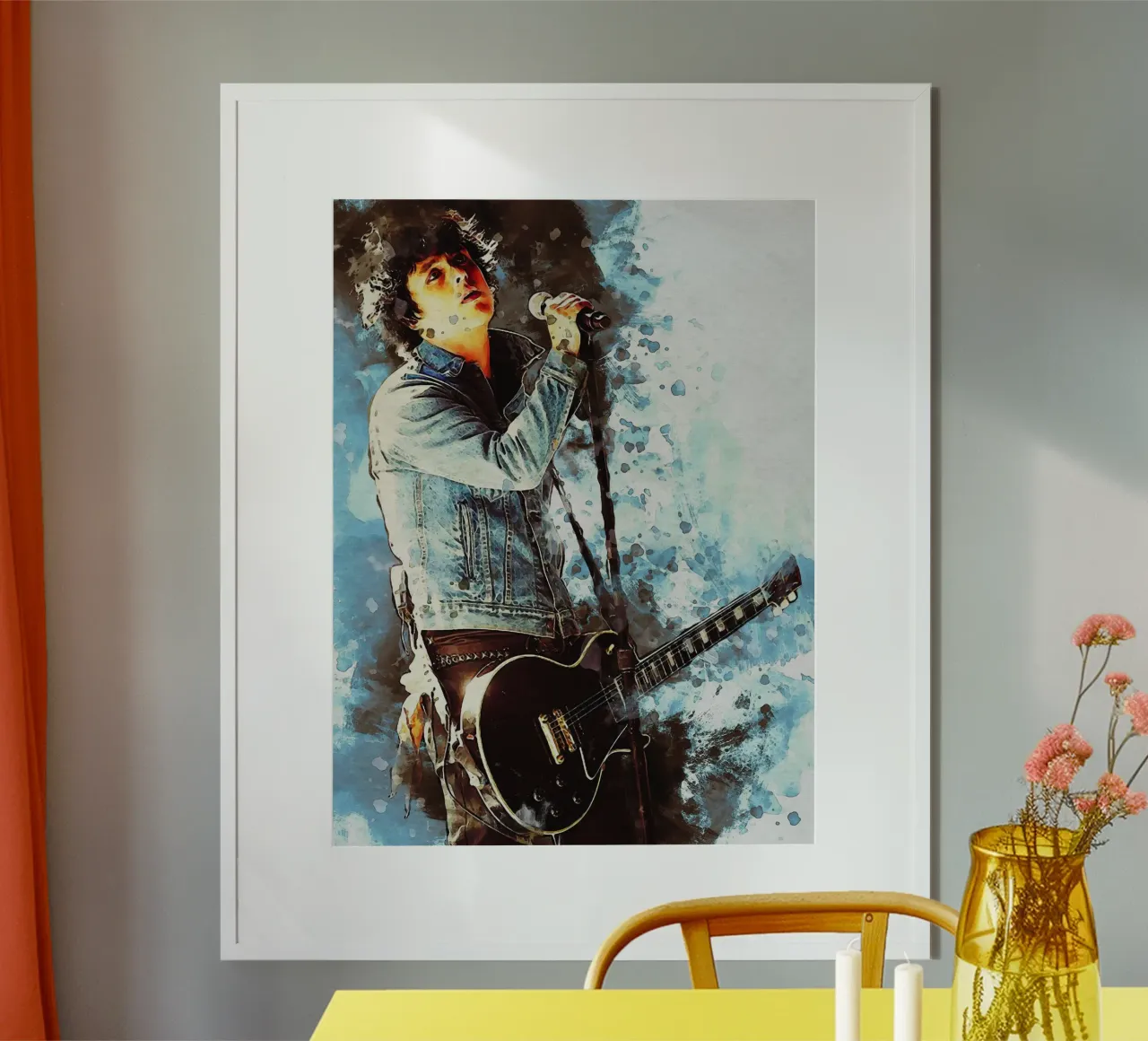 Sbaffo Billie Joe Armstrong carta hahnemühle da Gunawan Rb