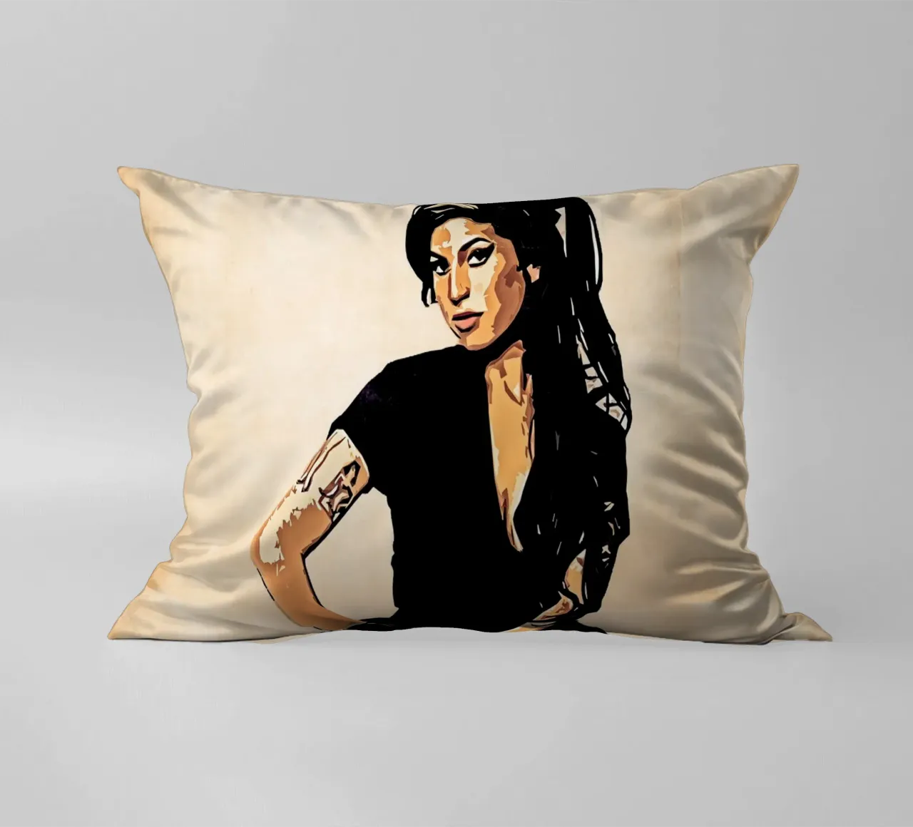 Retro di Amy Winehouse cuscino da neonartroom