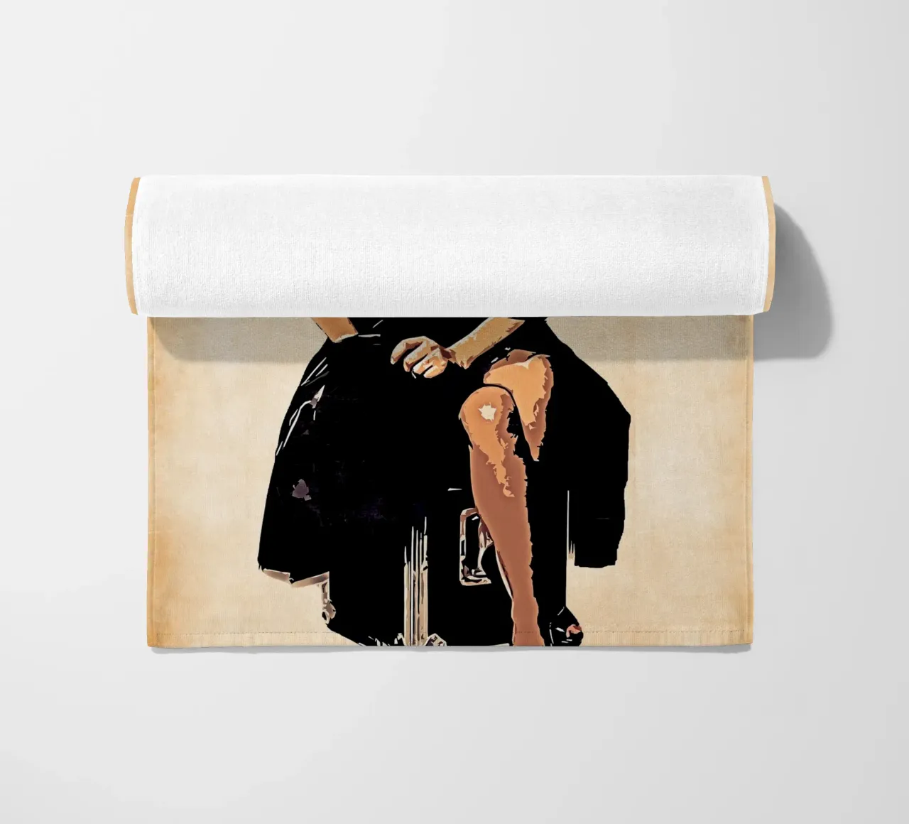 Retro di Amy Winehouse telo mare da neonartroom