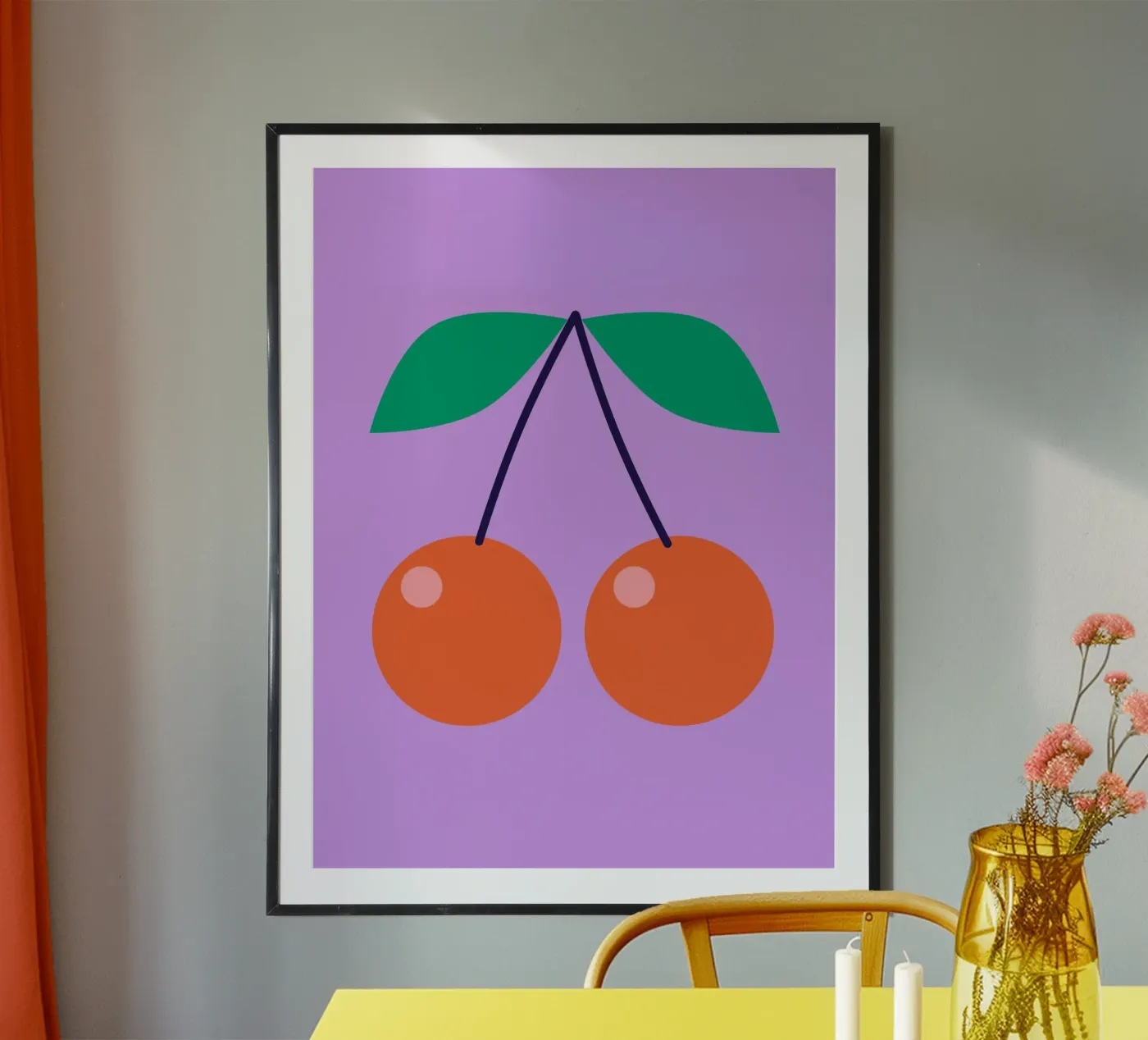 FUN Cherries poster van All Colours