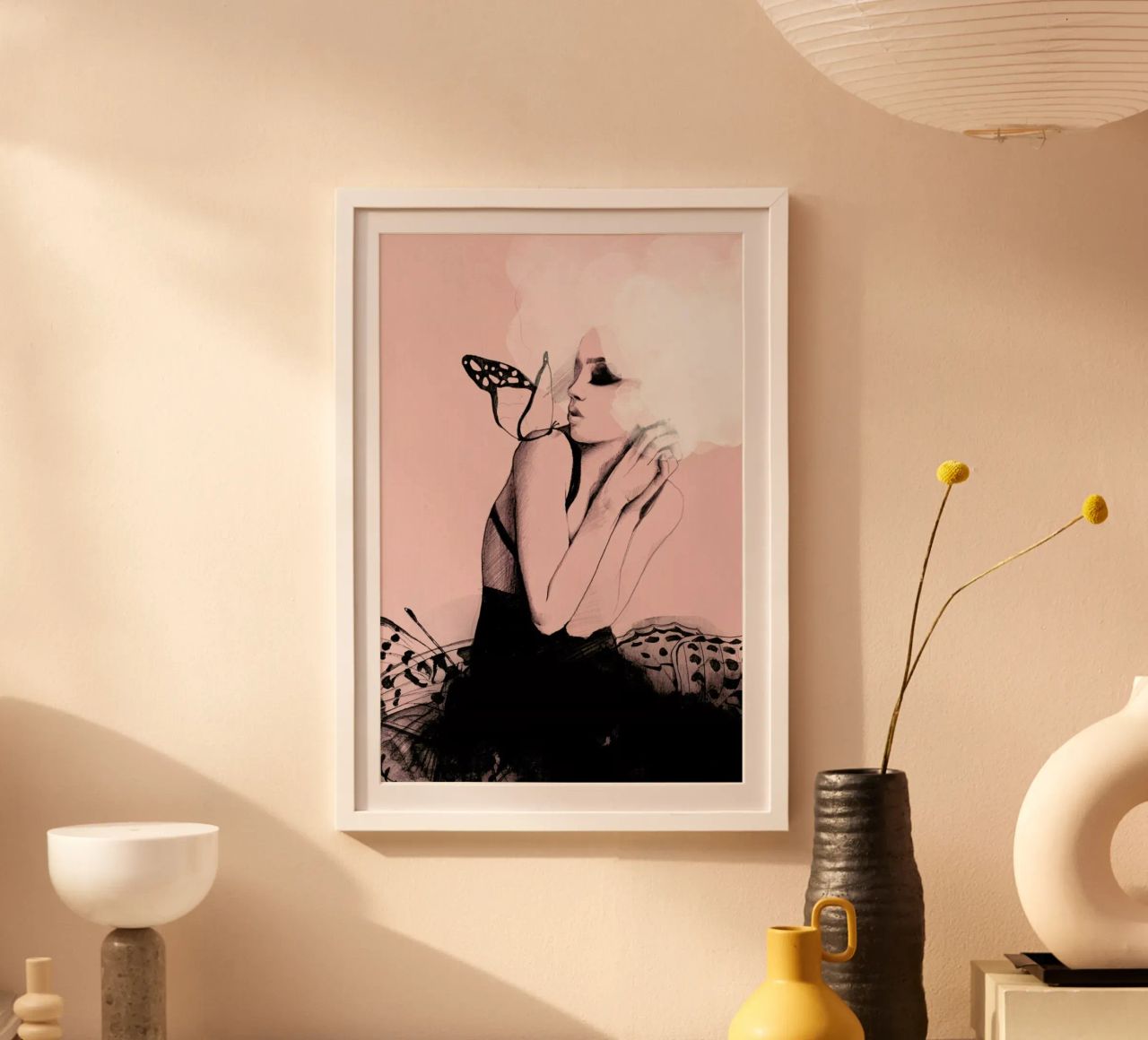 Butterfly poster by Ina Stanimirova