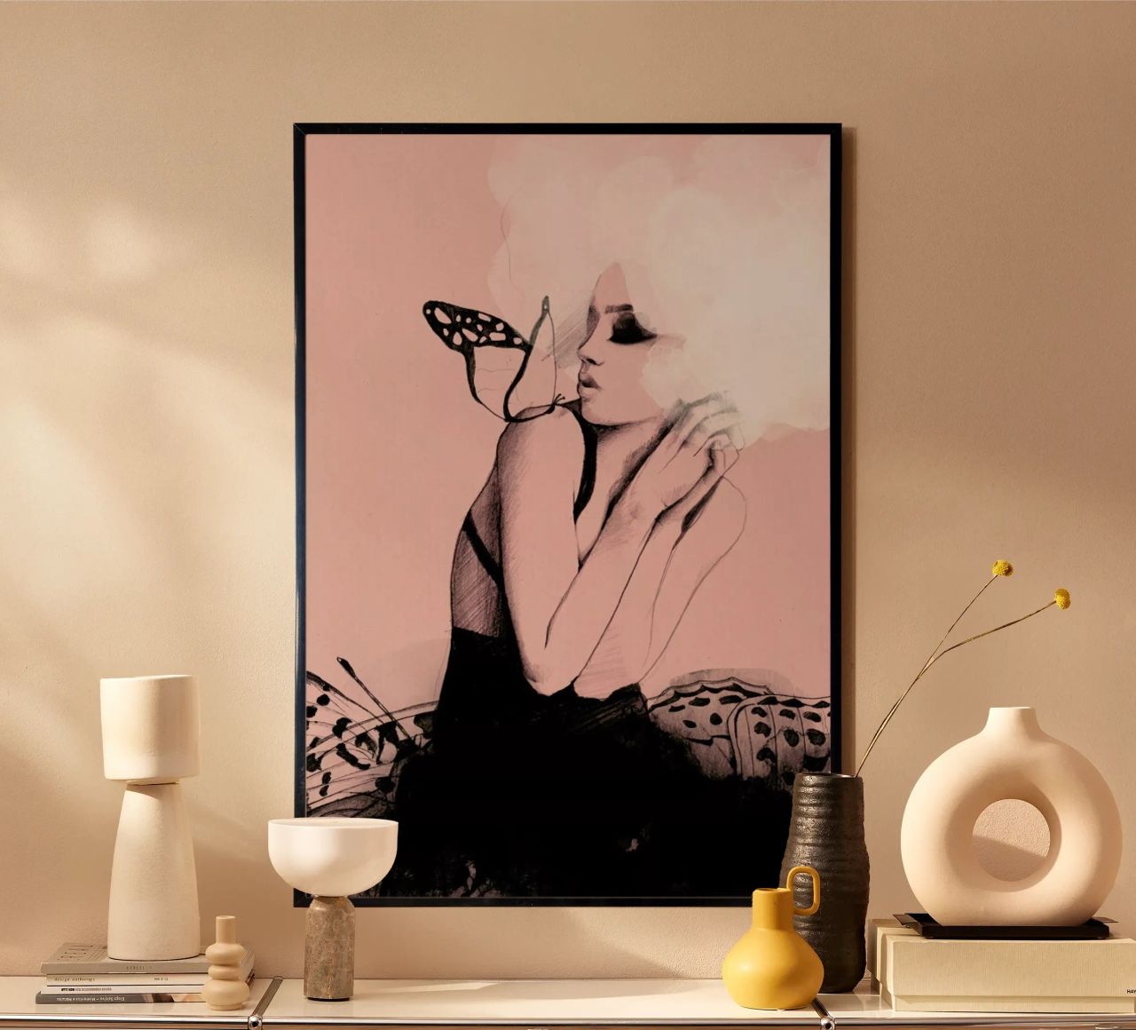 Butterfly poster by Ina Stanimirova