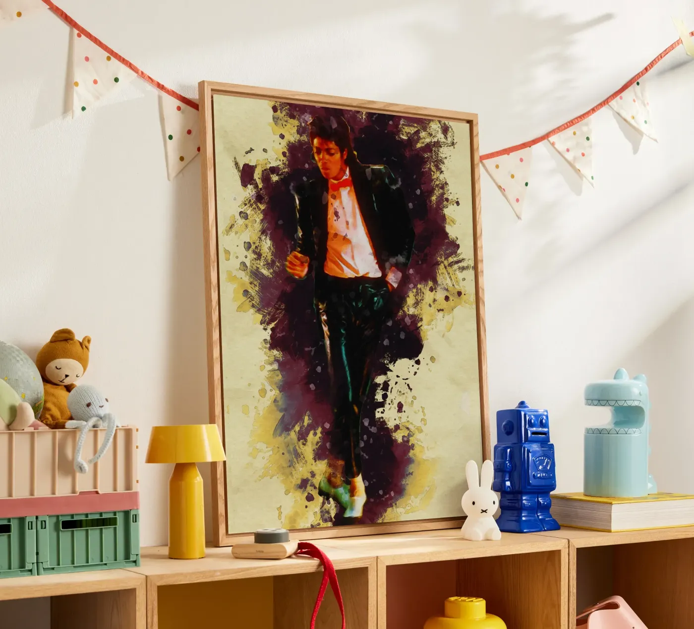 Smudge Michael Jackson plexiglass da Gunawan Rb