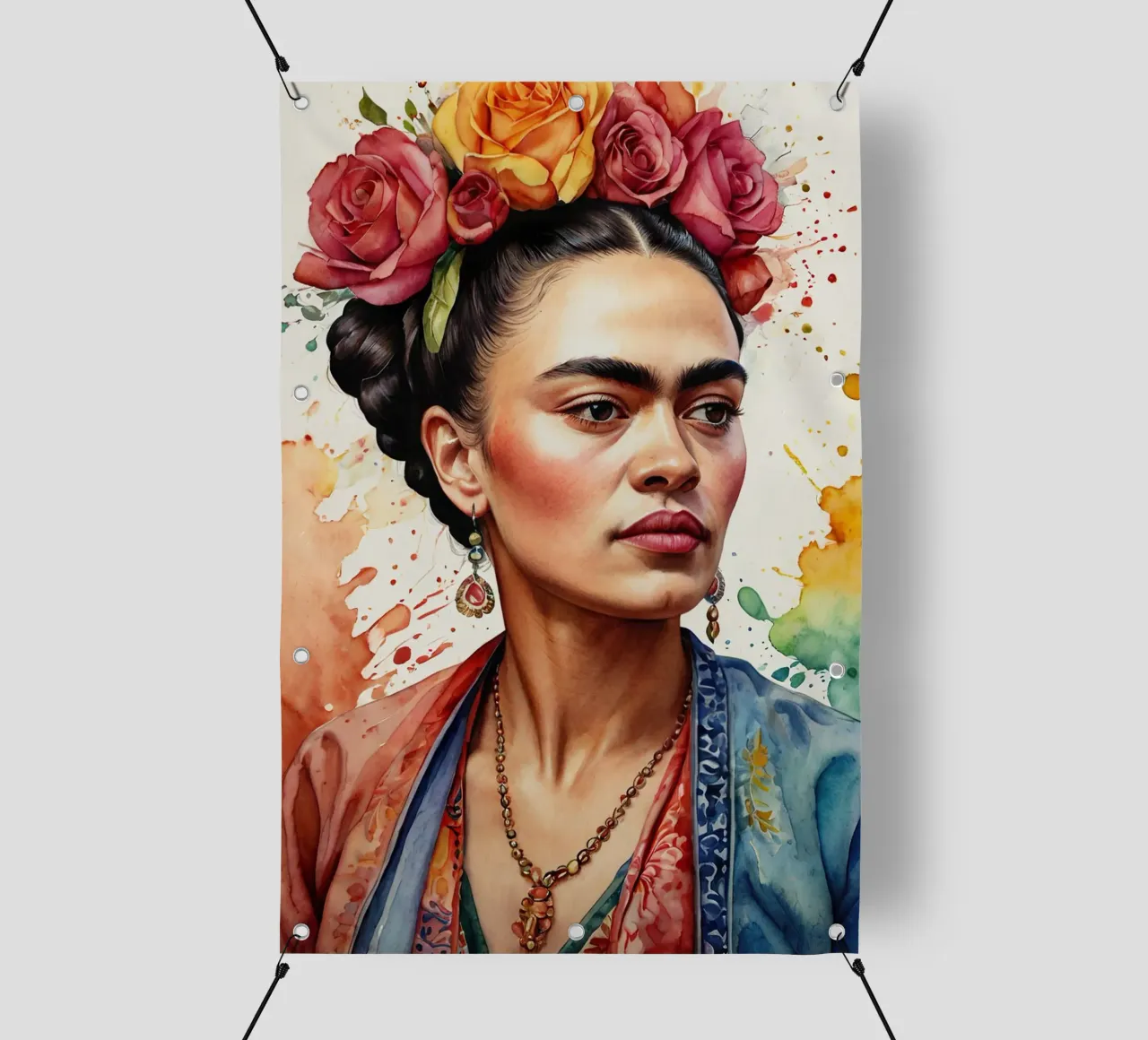 Frida Kahlo telo in pvc da 🎁 ARTVI-SHOP