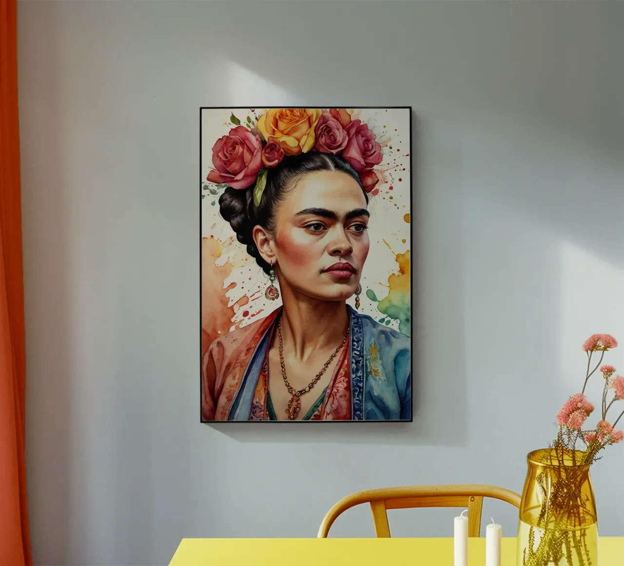 Frida Kahlo plexiglass da 🎁 NOBELART