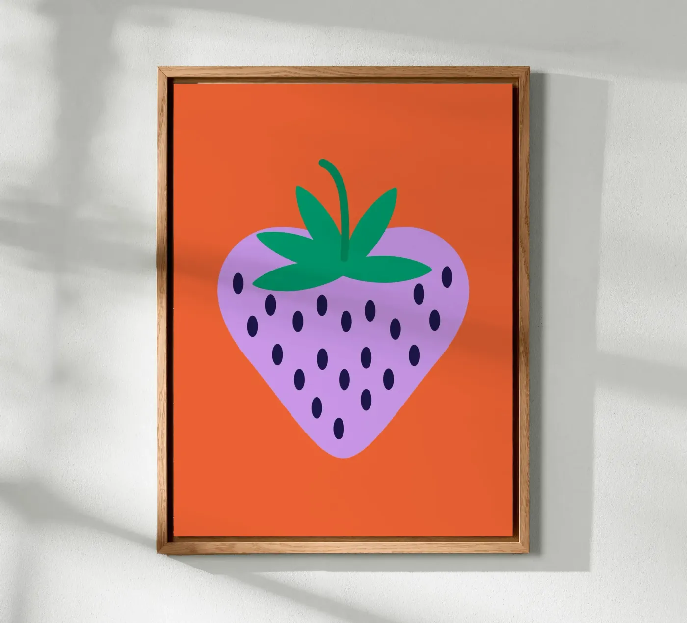 FUN Strawberry forex plate by All Colours