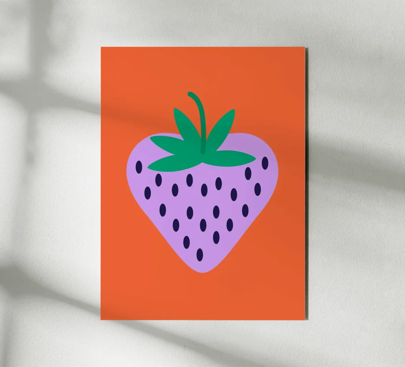 FUN Strawberry forex plate by All Colours