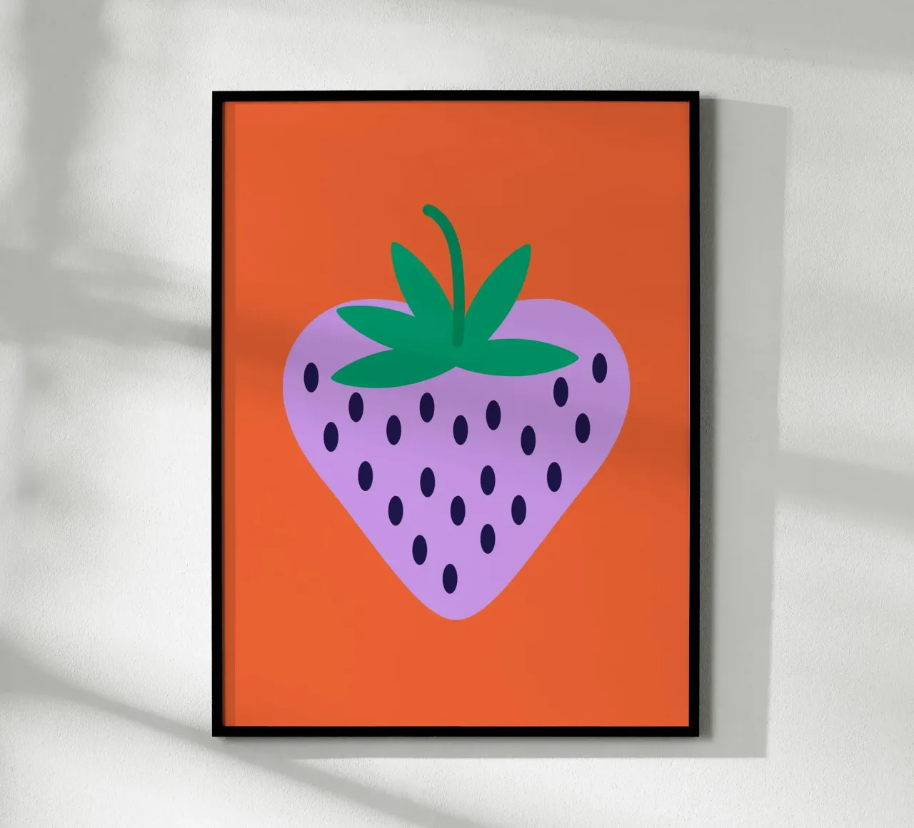 FUN Strawberry poster by All Colours