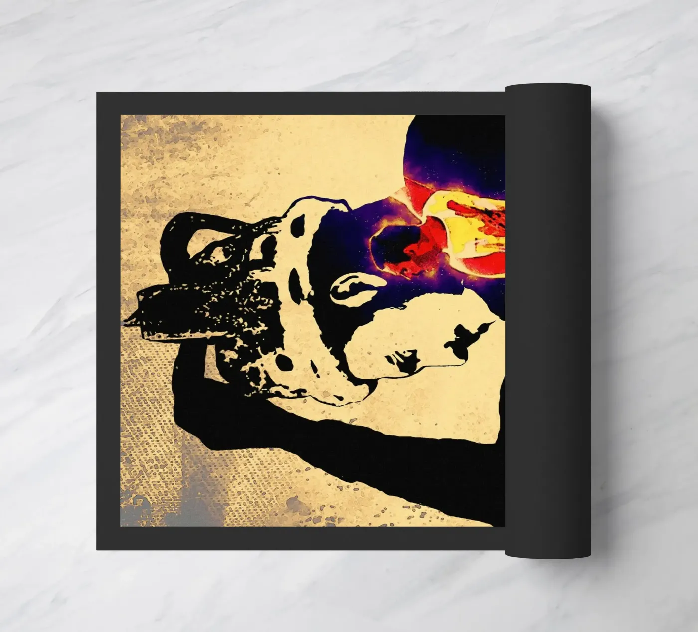 Be a Legend doormat by Gunawan Rb