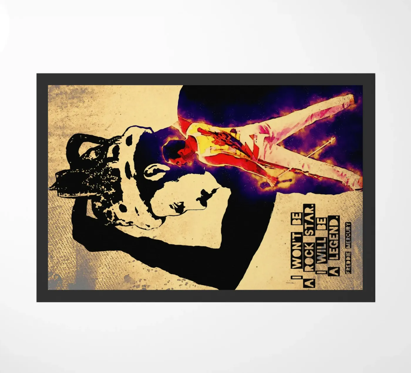 Be a Legend doormat by Gunawan Rb