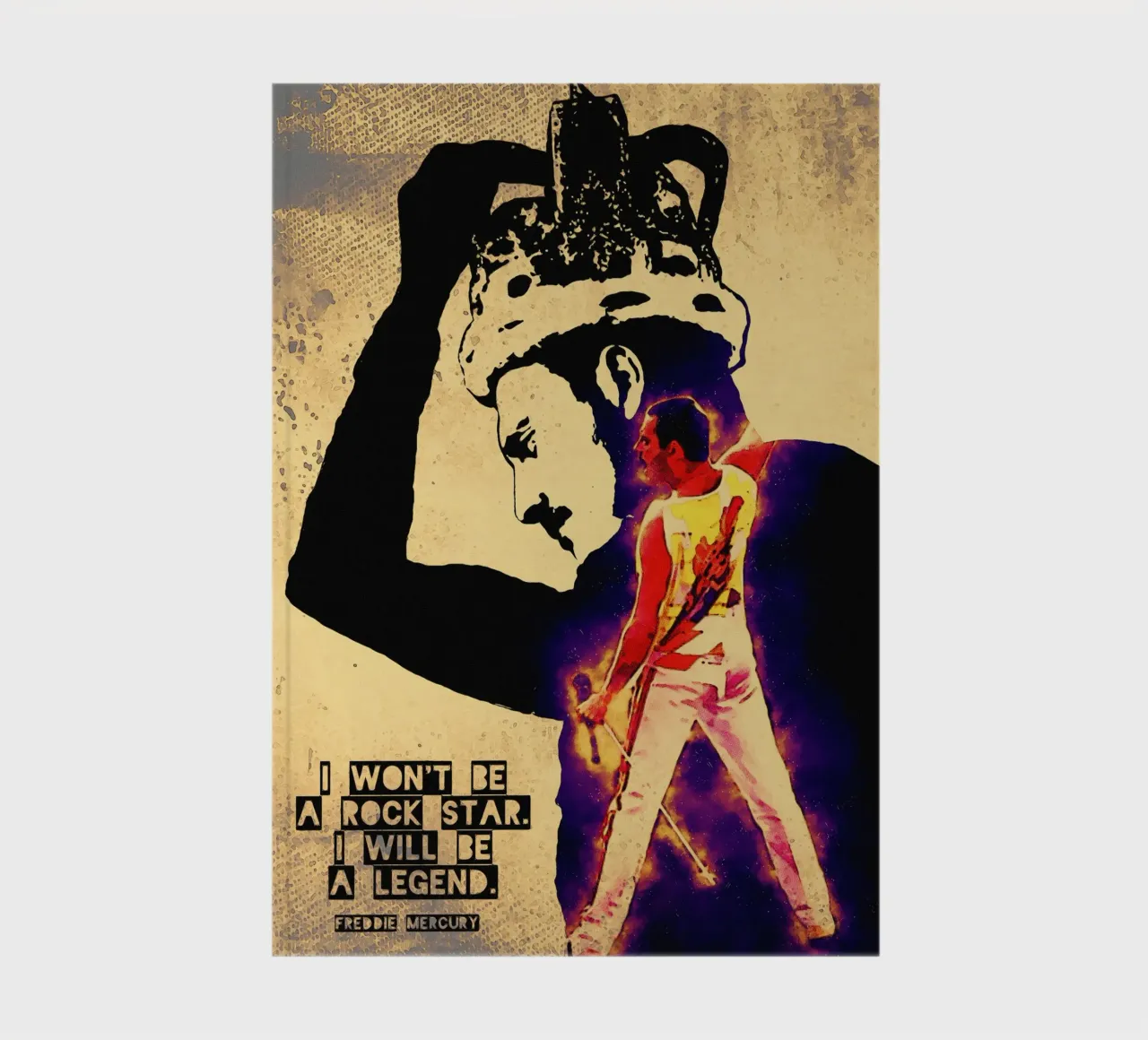 Be a Legend notebook by Gunawan Rb