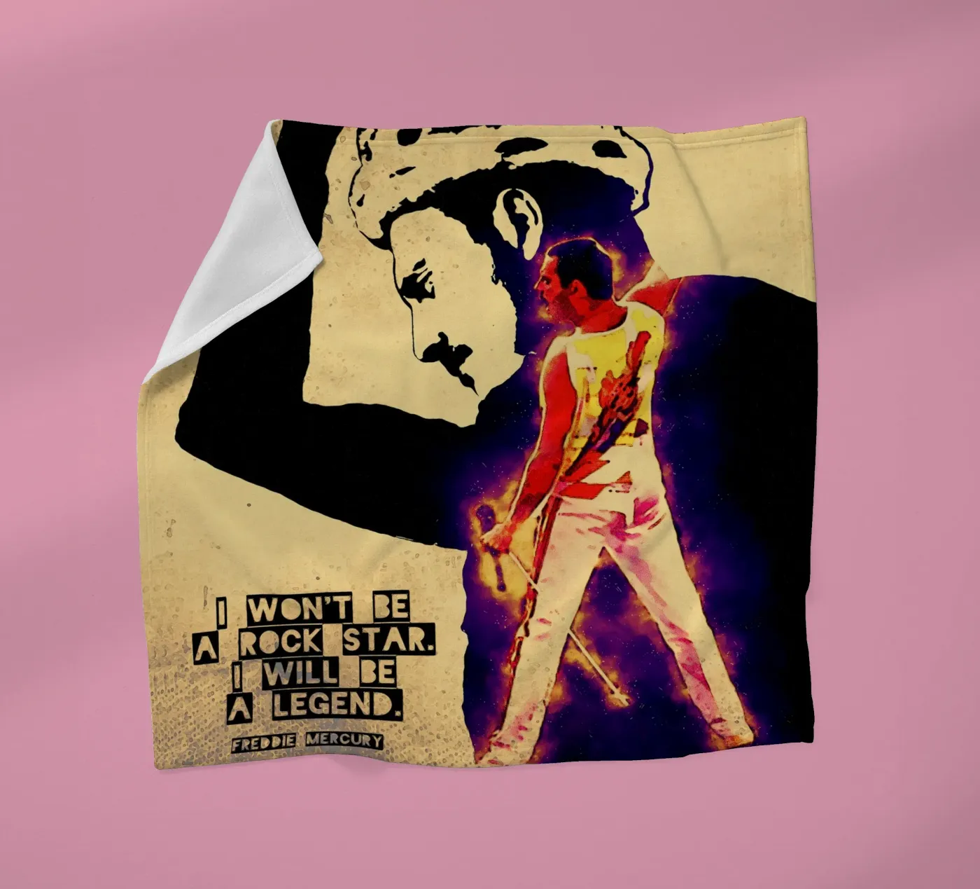 Be a Legend Fleecedecke von Gunawan Rb