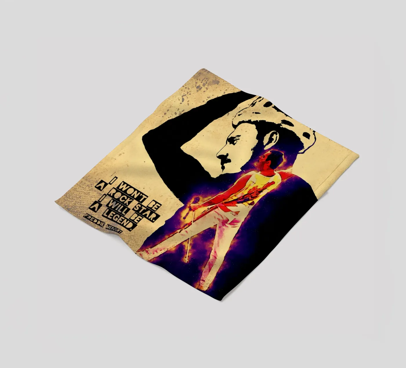 Be a Legend Fleecedecke von Gunawan Rb