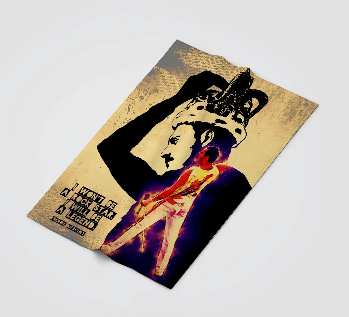 Be a Legend Fleecedecke von Gunawan Rb