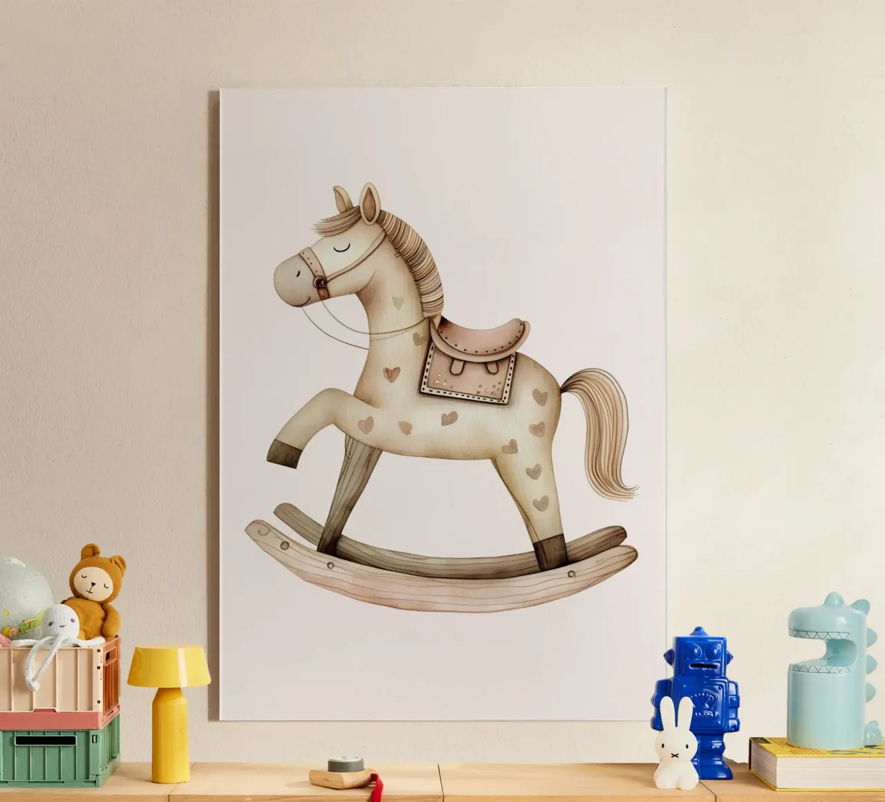 Felicità a dondolo plexiglass da KidzStudio