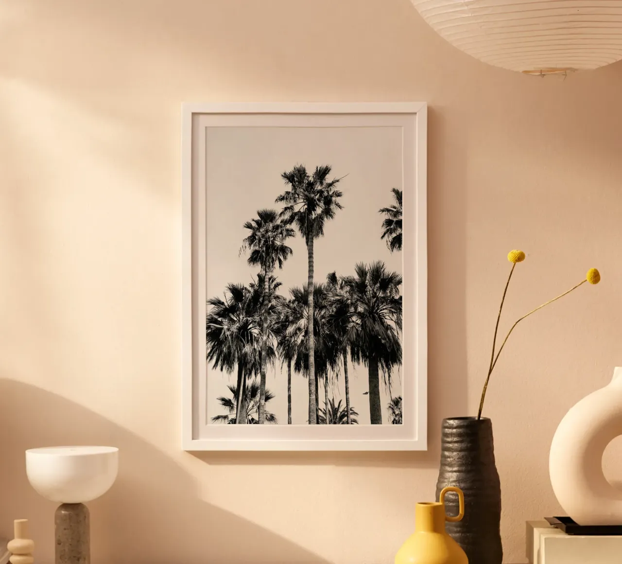 Sabal Palmetto II poster con telaio in alluminio da Victoria Frost