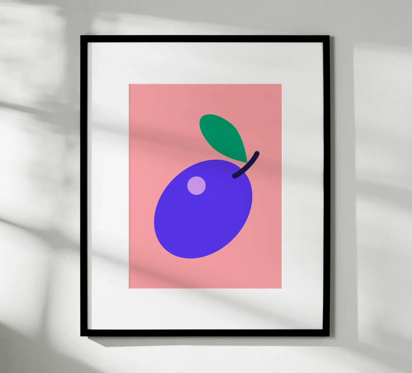 FUN Plum poster by All Colours