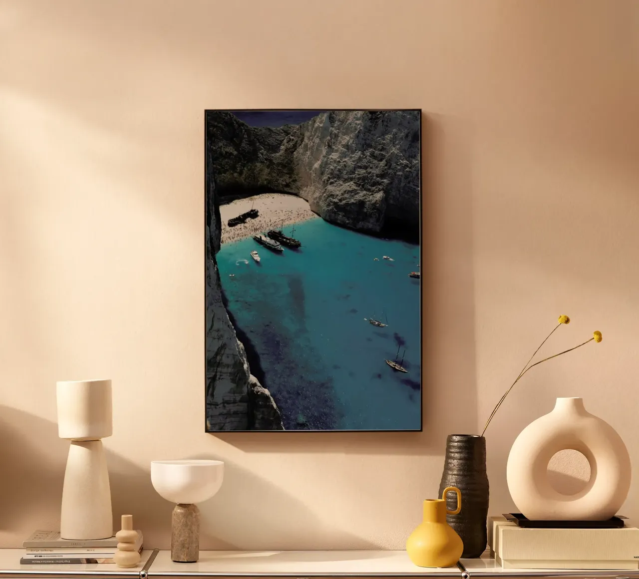 Greece acrylic glass by NET Talents GmbH