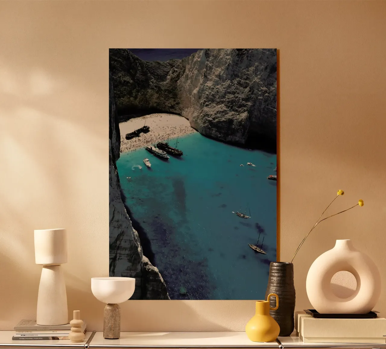 Greece acrylic glass by NET Talents GmbH