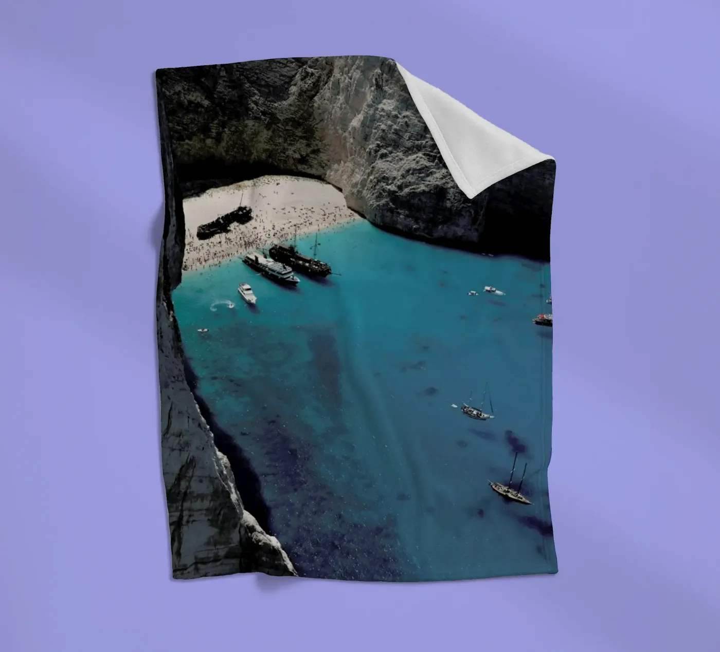 Greece Fleecedecke von NET Talents GmbH