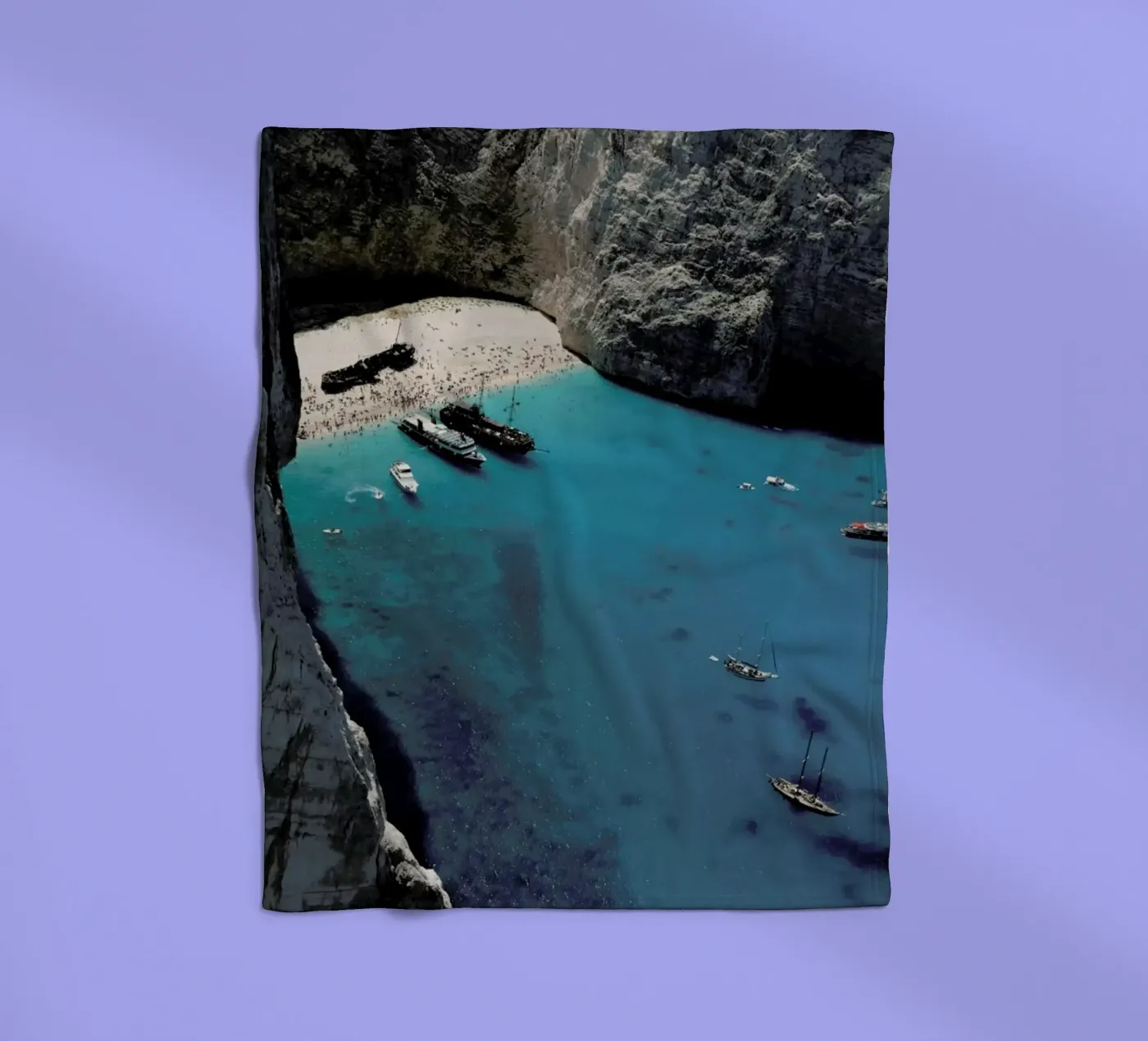 Greece Fleecedecke von NET Talents GmbH