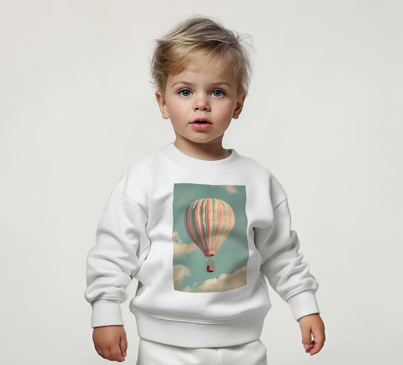 Su e via felpa neonato da KidzStudio