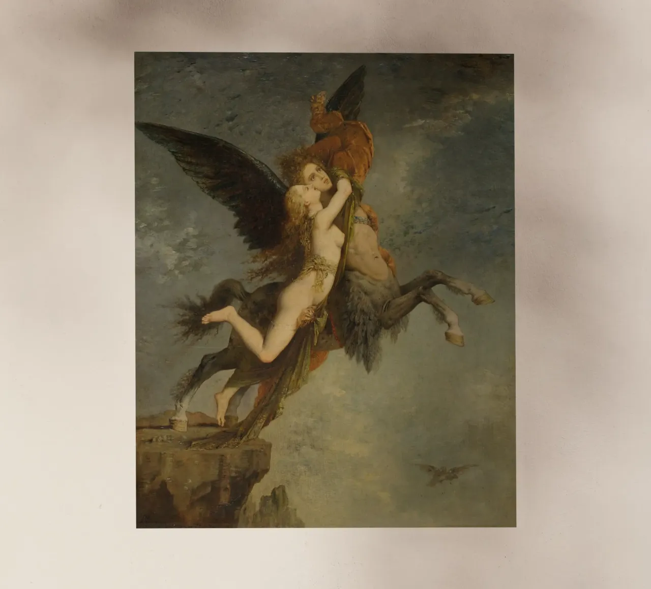 Gustave Moreau - La Chimera pellicola backlit da Timeless Artworks