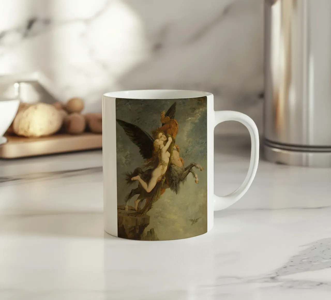 Gustave Moreau - La Chimera tazza in ceramica da Timeless Artworks
