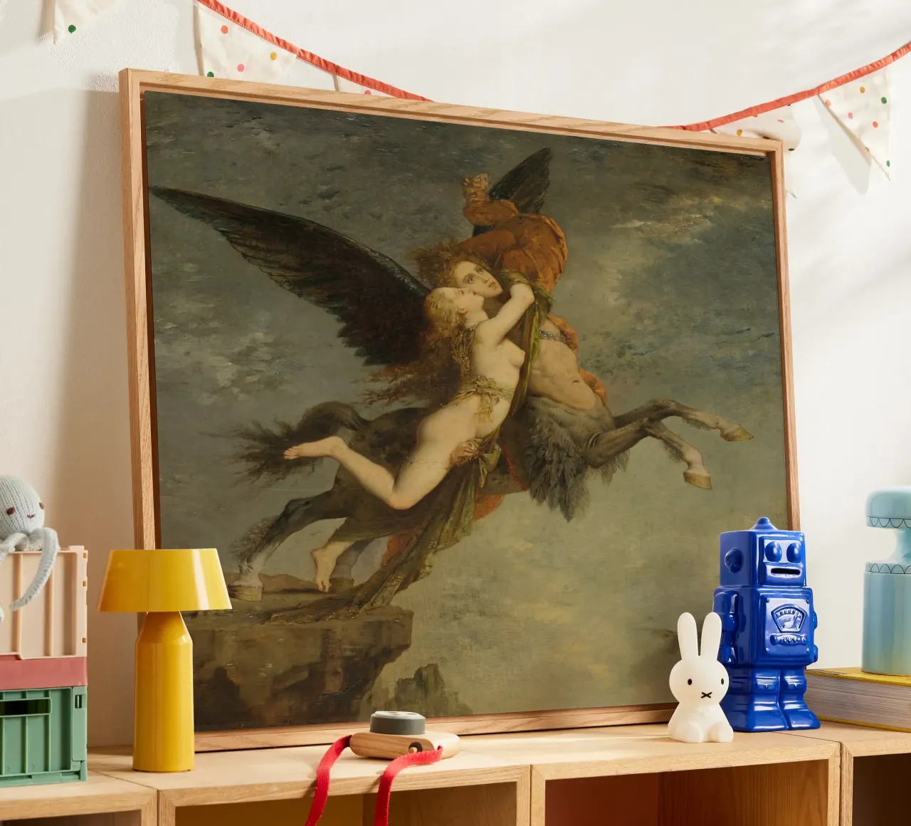 Gustave Moreau - The Chimera acrylic glass by Timeless Artworks