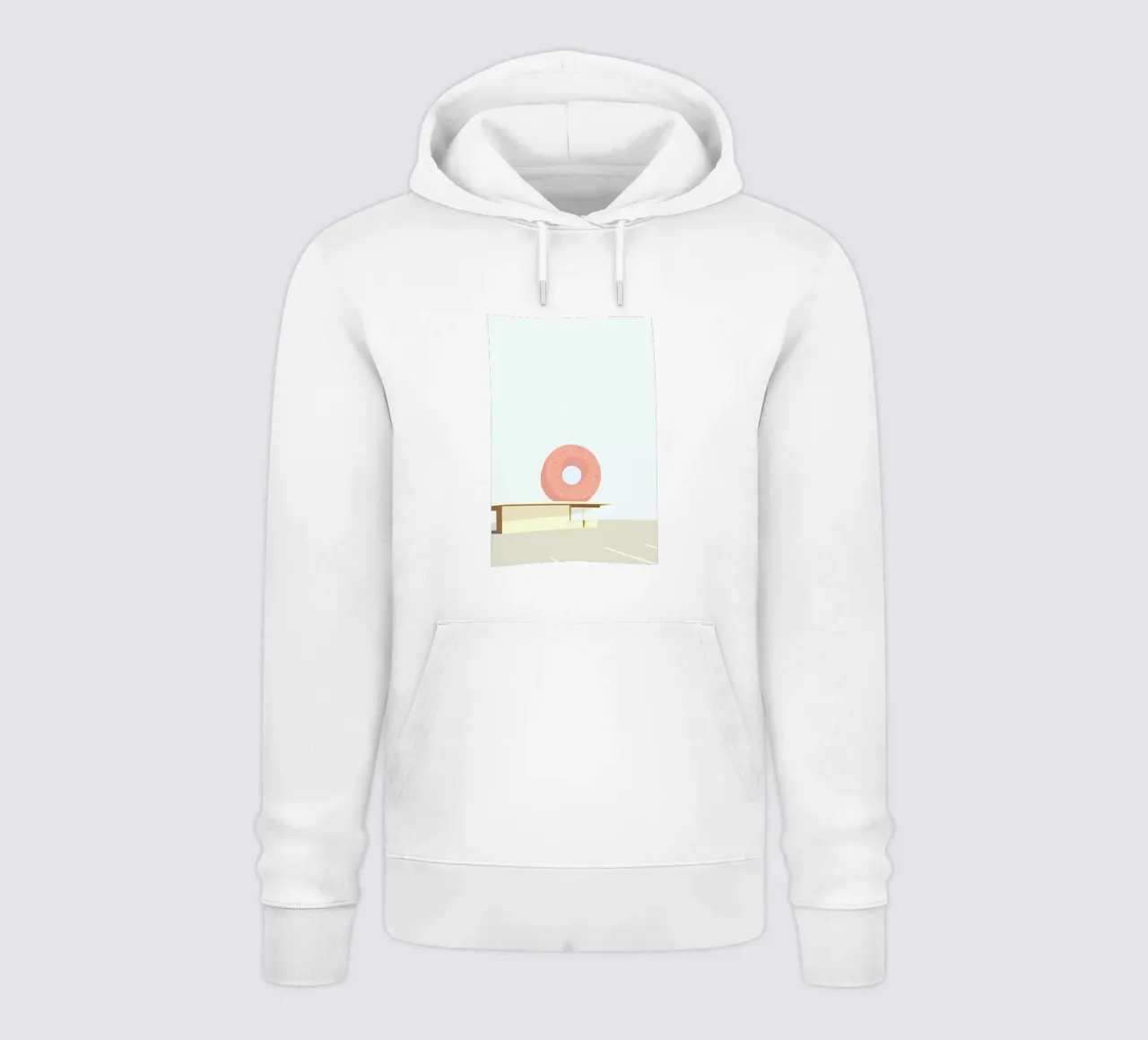 Også Kaldet Doughnut felpa con cappuccio da Swen Swensøn