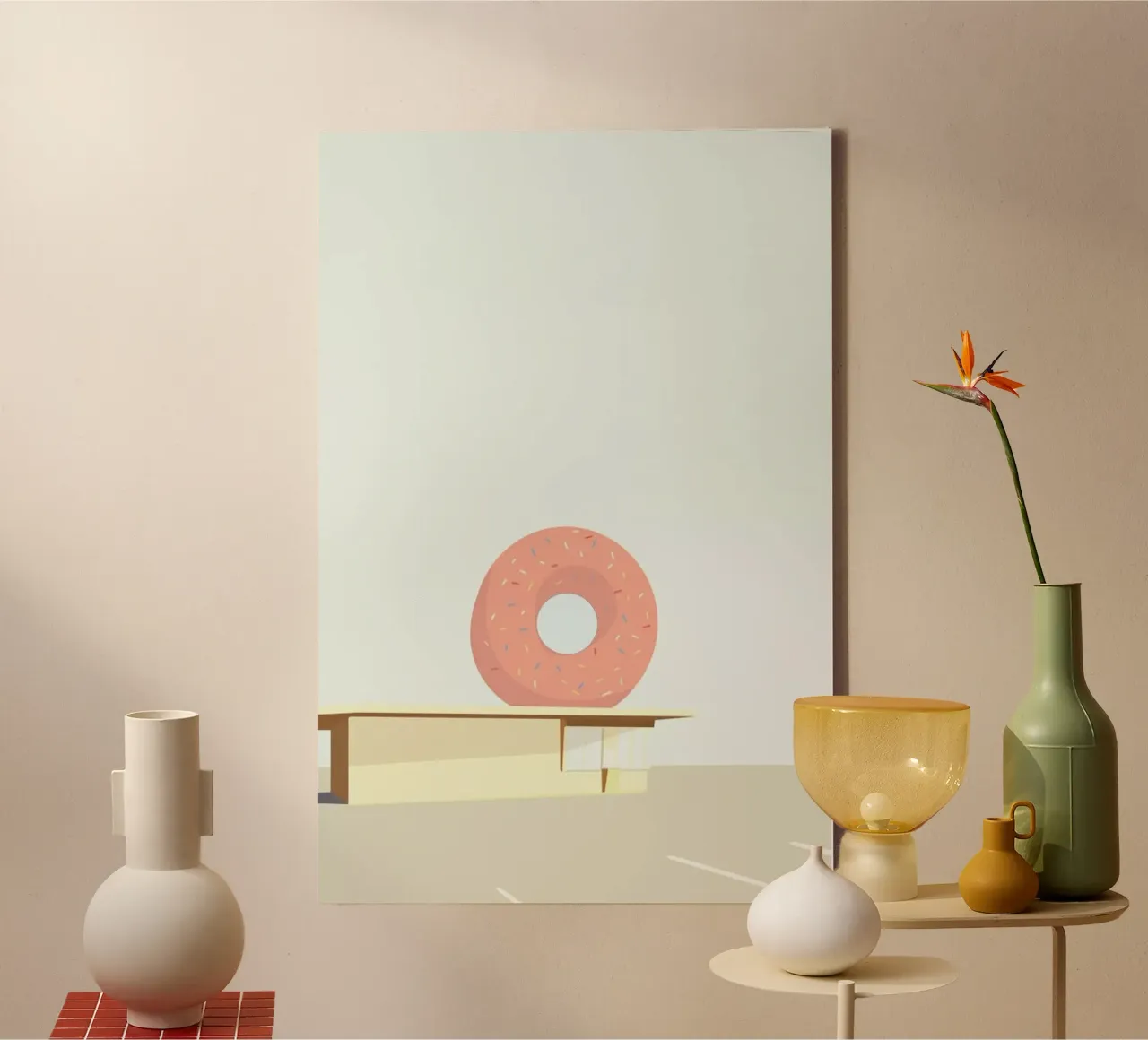 Også Kaldet Doughnut tela con Cornice a cassetta da Swen Swensøn