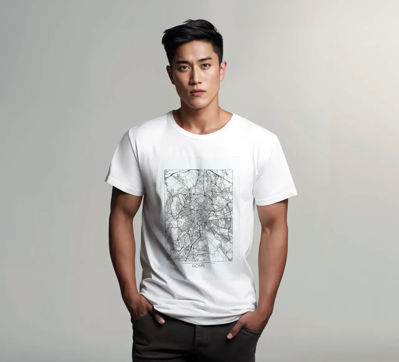 Rome Minimal t-shirt da Hubert Roguski