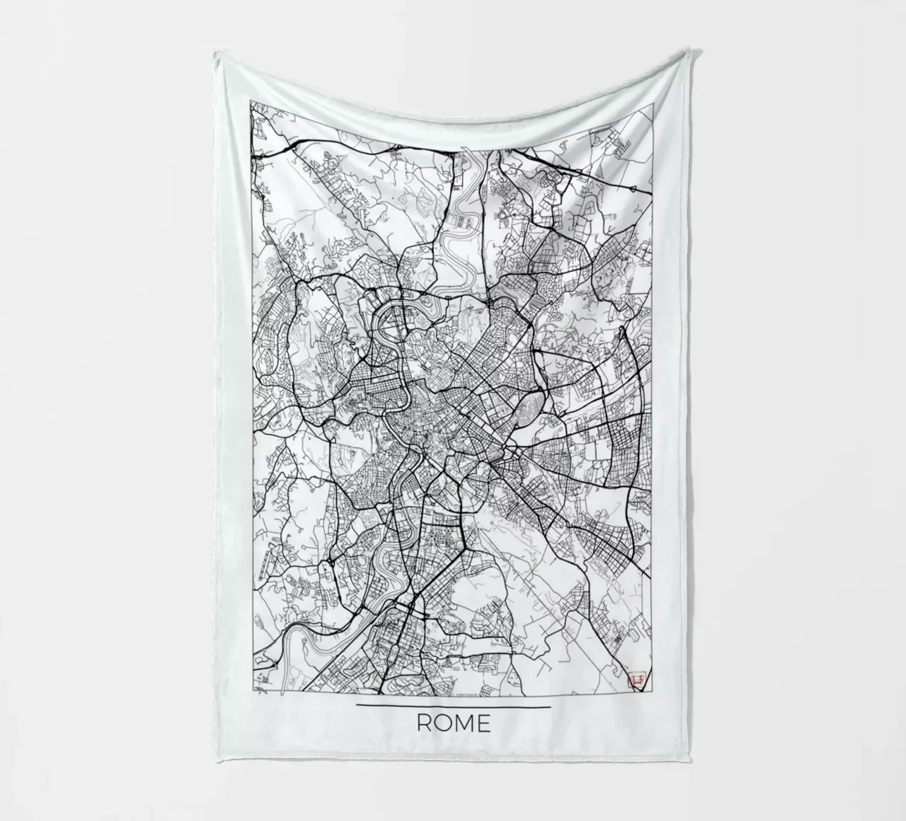 Rome Minimal coperta in pile da Hubert Roguski