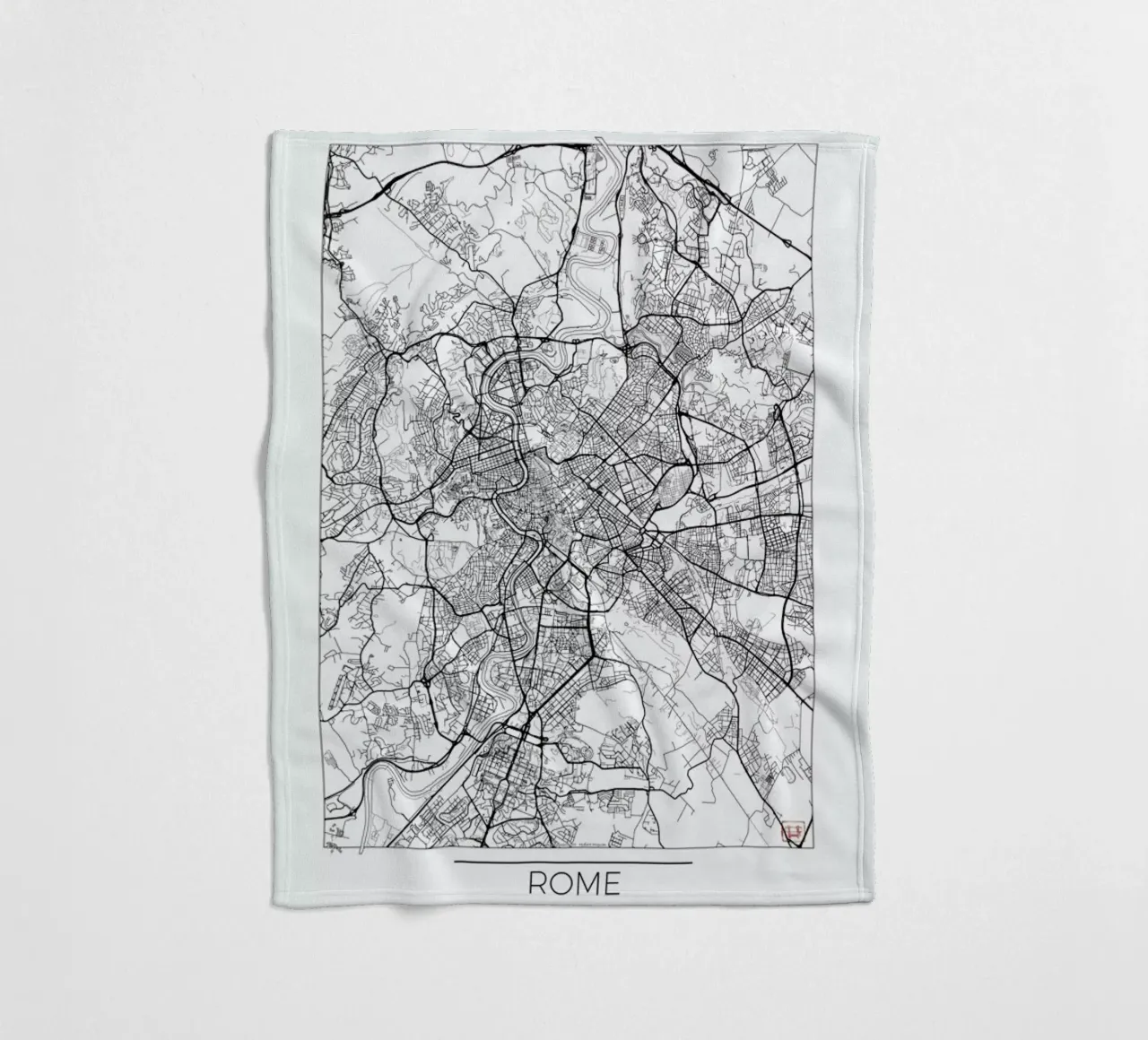Rome Minimal coperta in pile da Hubert Roguski