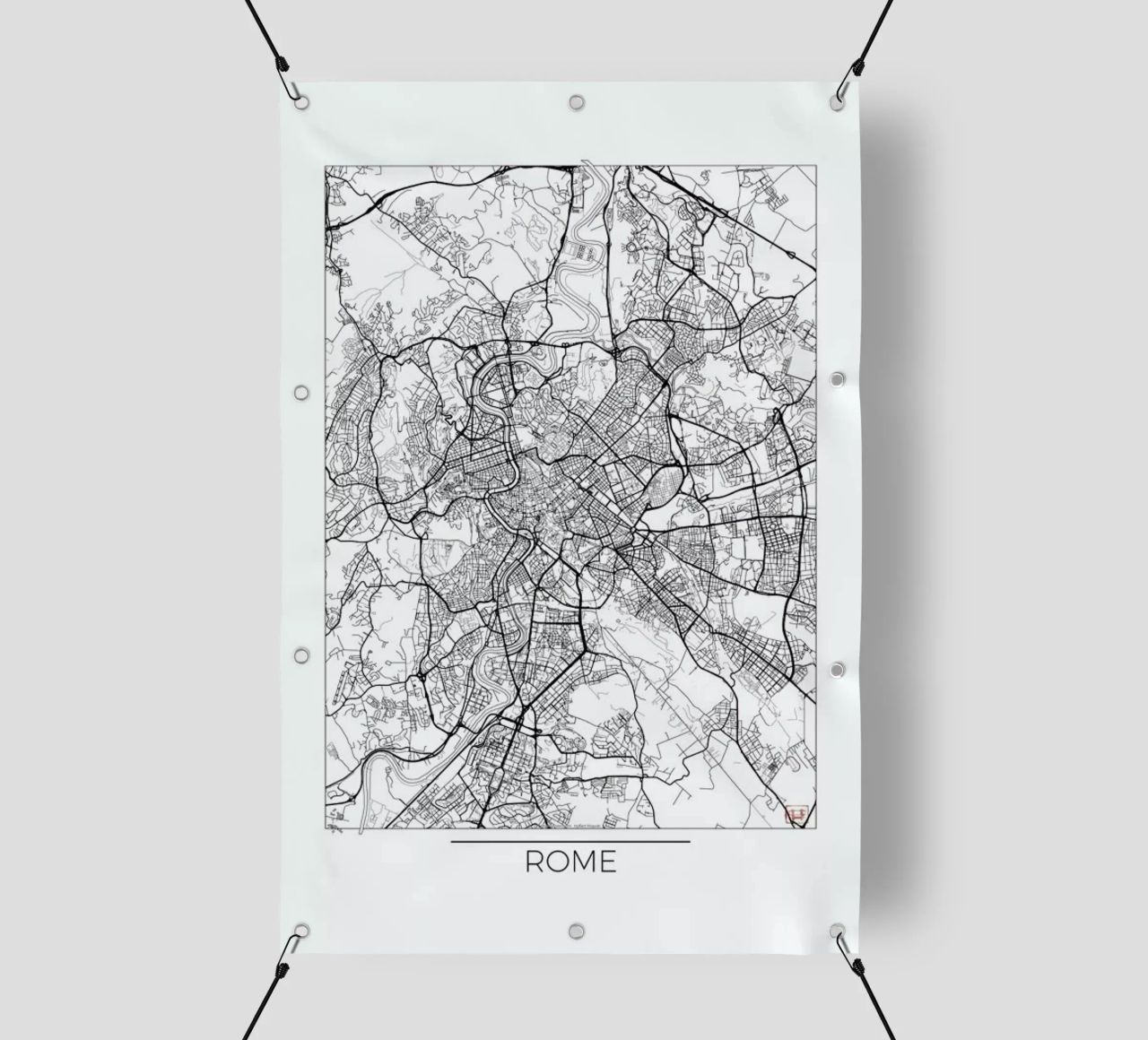 Rome Minimal telo in pvc da Hubert Roguski