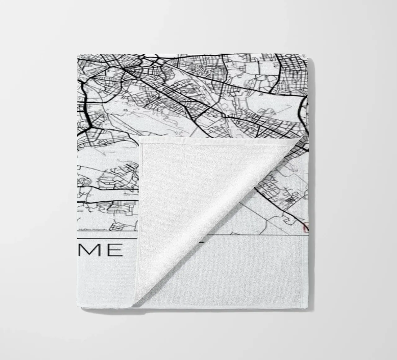 Rome Minimal beach towel by Hubert Roguski