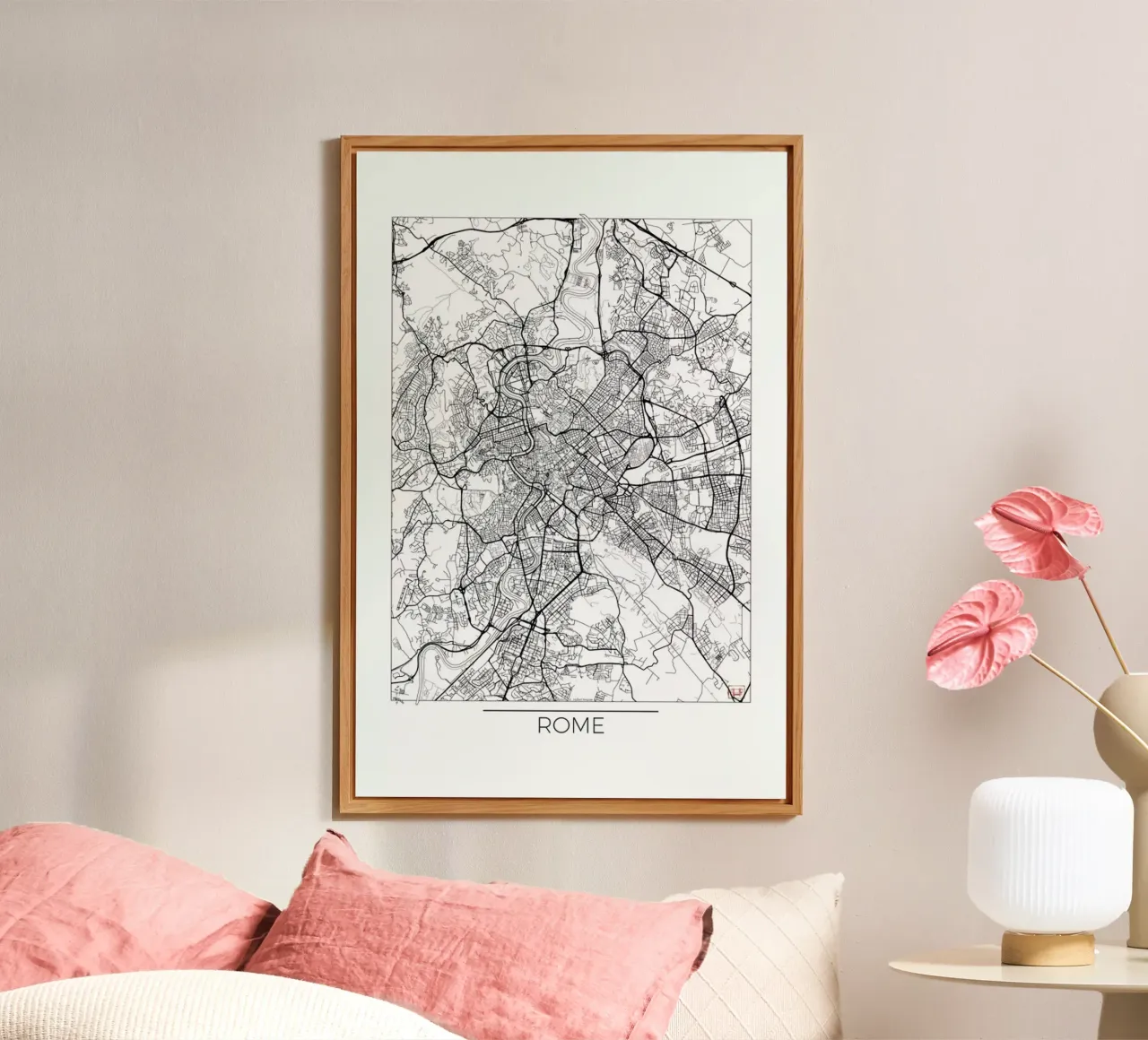Rome Minimal alluminio dibond da Hubert Roguski