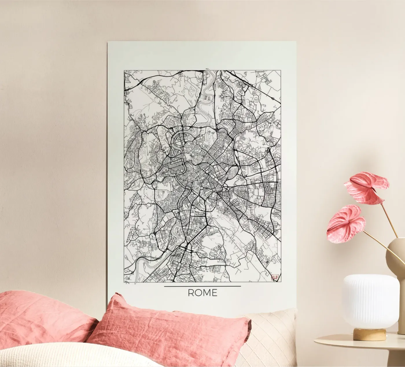 Rome Minimal poster da Hubert Roguski