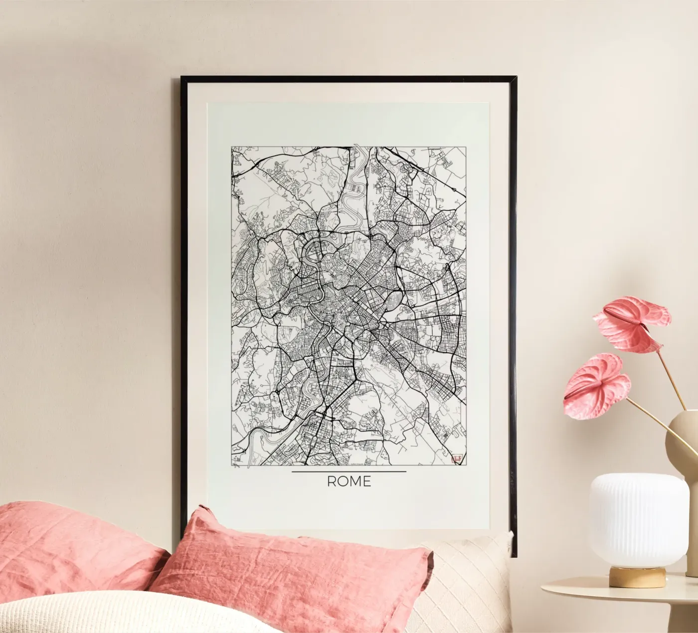 Rome Minimal poster da Hubert Roguski