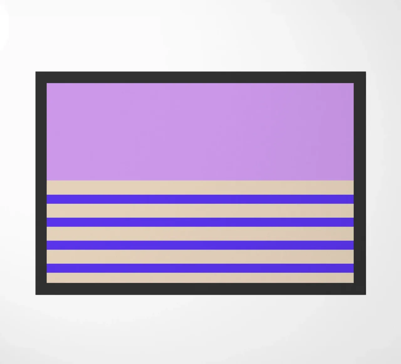 FUN Stripes doormat by All Colours