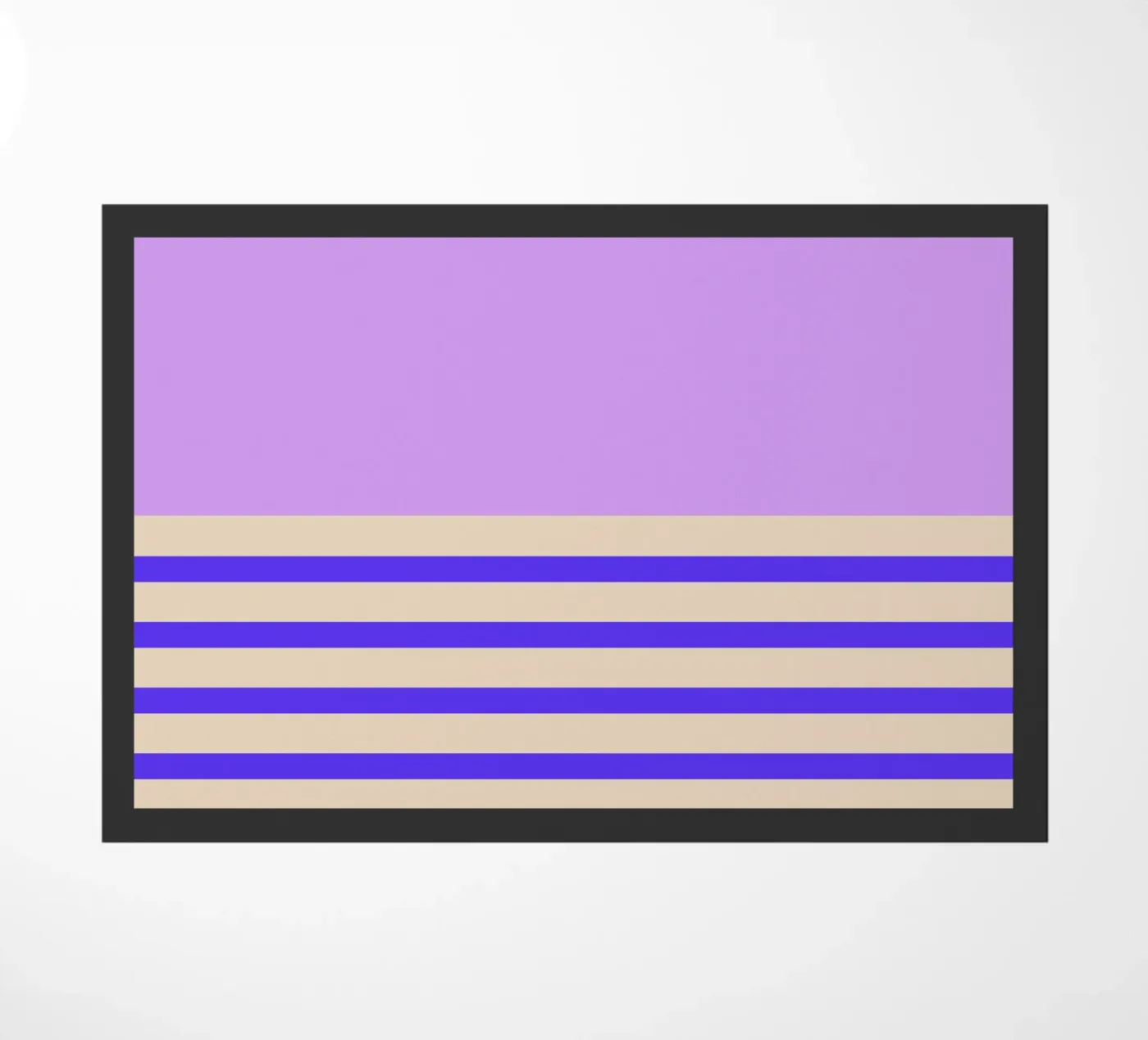 FUN Stripes Fußmatte von All Colours