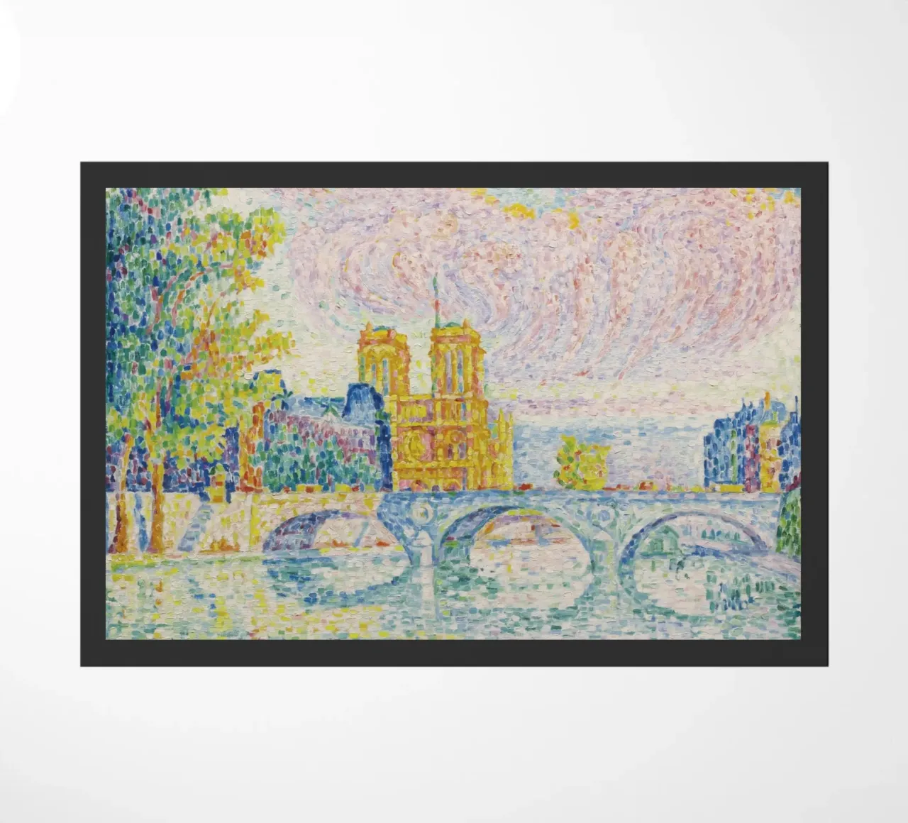 Paul Signac - La Cite, Parigi zerbino da Timeless Artworks