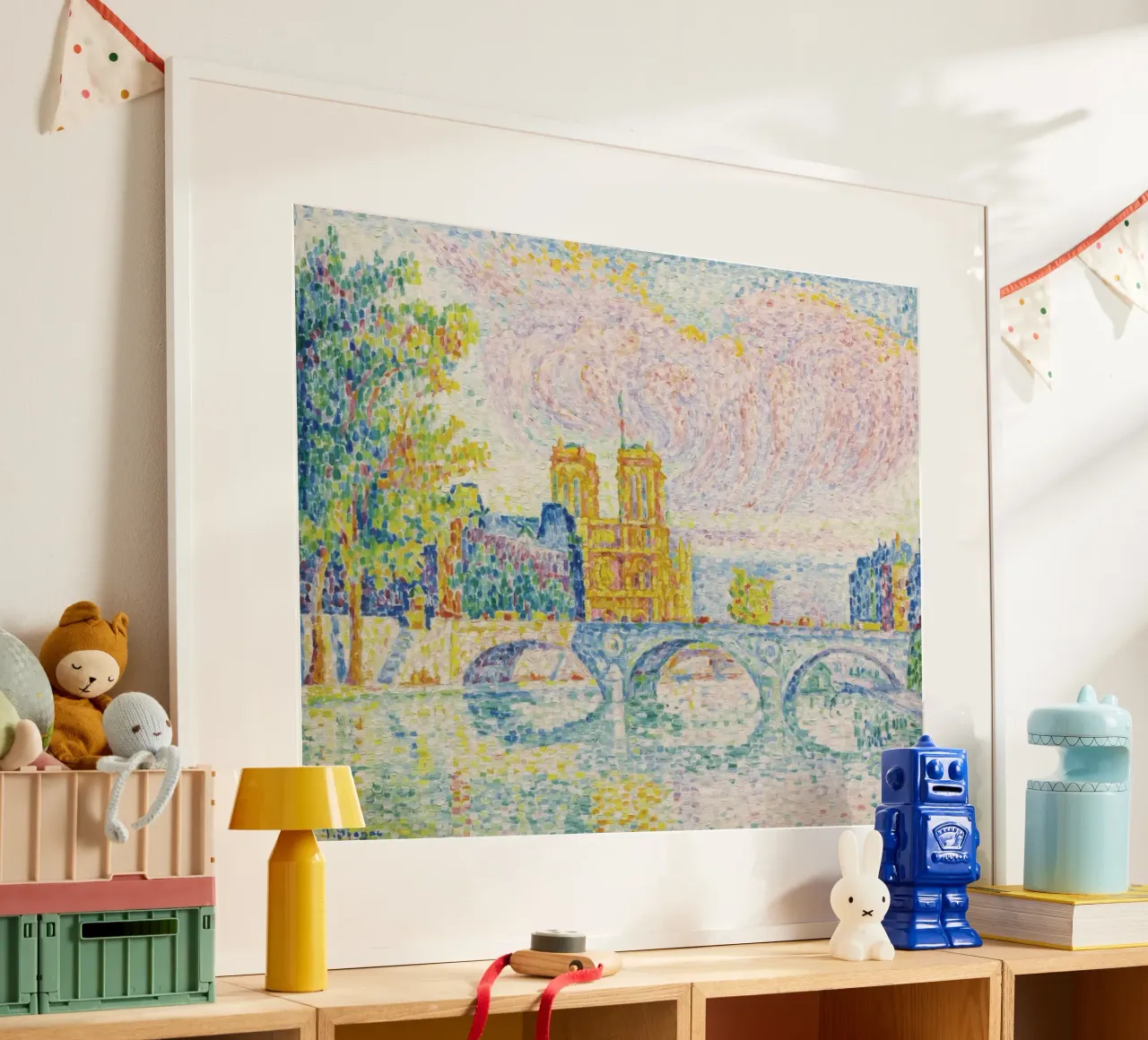 Paul Signac - La Cite, Paris Hahnemühle von Timeless Artworks