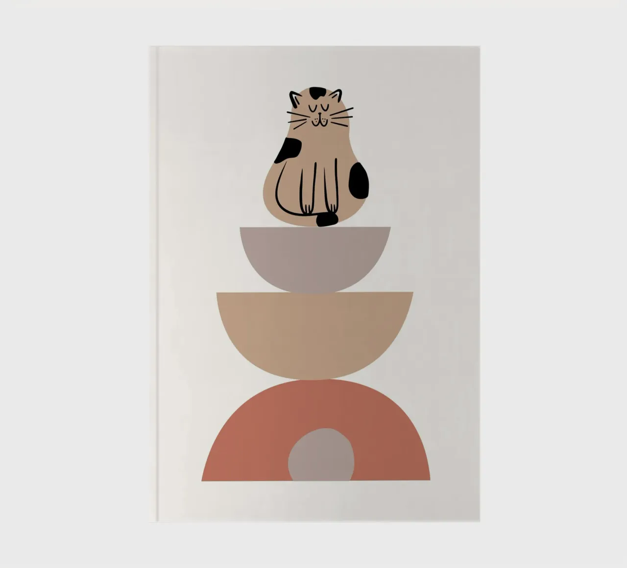 Zen Cat notebook by KidzStudio