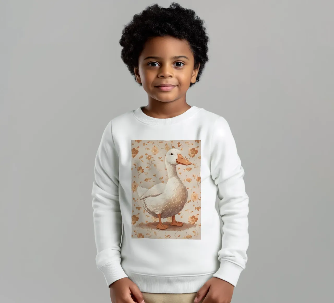 Duck à la Mode felpa bambino da KidzStudio