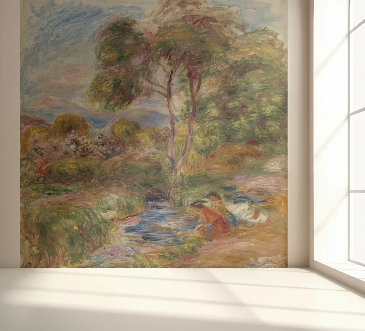 Pierre-Auguste Renoir - Landscape of the South of France photo wallpaper by Timeless Artworks