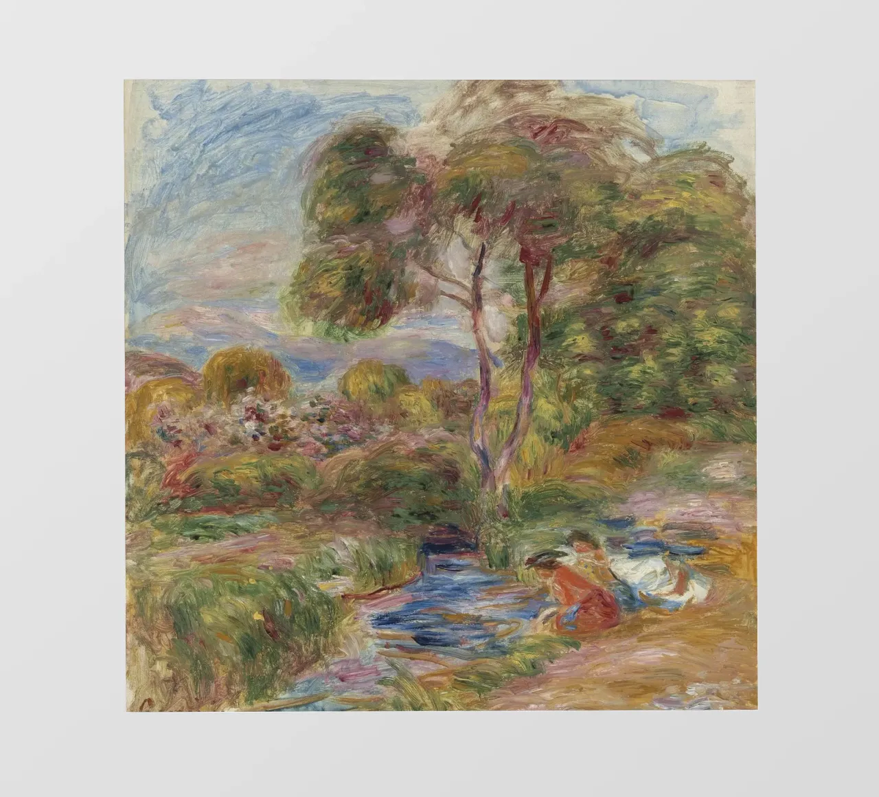Pierre-Auguste Renoir - Landscape of the South of France photo wallpaper by Timeless Artworks